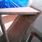 sheeting points glued in starboard
