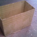 leftovers from glass frame made for outboard wells