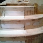 port engine door sitting in place