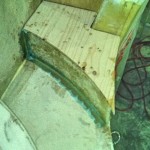 port davit step glassed in